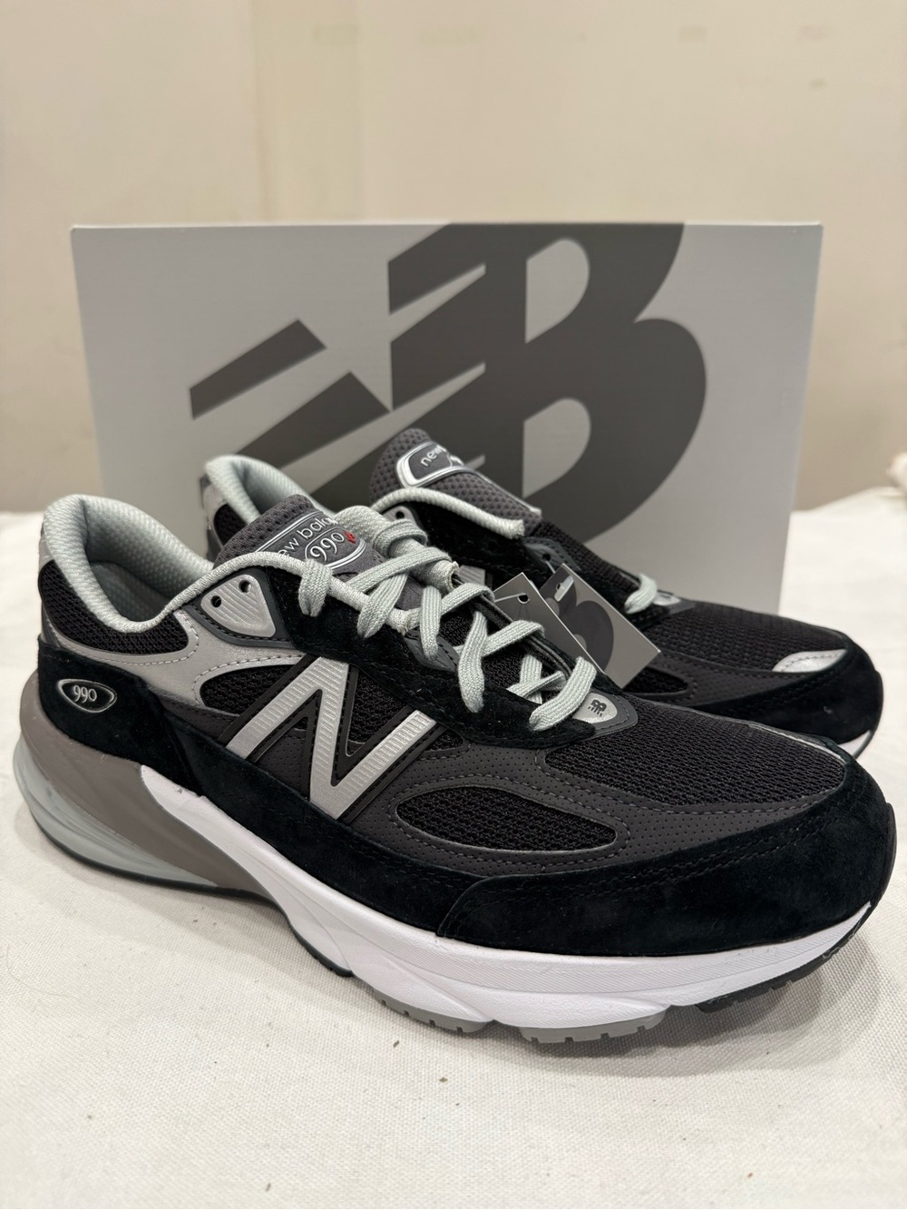 New Balance Men's M990BK6 Color Black